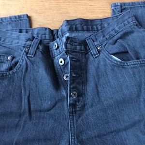 Black Jeans size 10R Lee Riveted